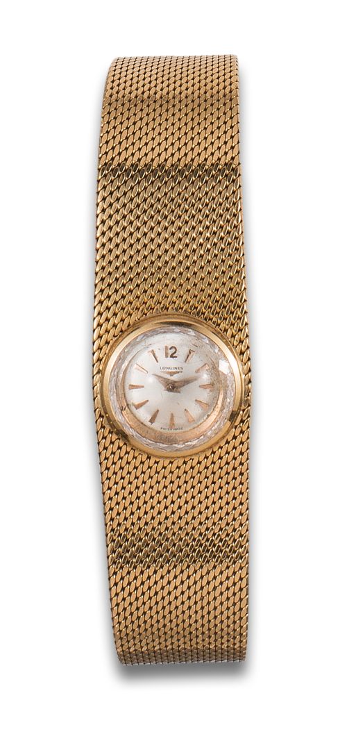 RELOJ DE DAMA LONGINES EN ORO