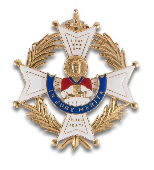 BREAST PLATE OF THE ORDER OF THE CROSS OF SAN RAIMUNDO DE P