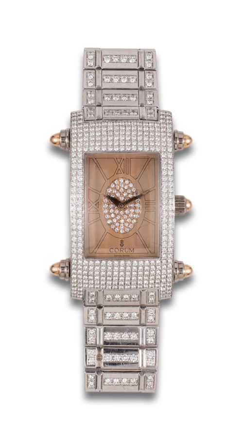 RELOJ CORUM EN ORO CON DIAMANTES