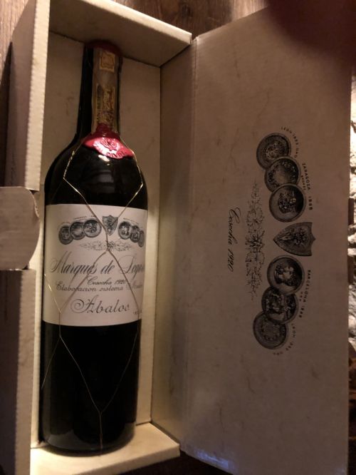 1 botella de 0,75 litros de Marqués de Legarda Reserva 1920