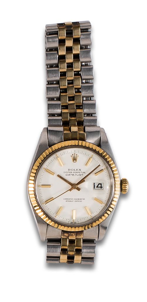 RELOJ DE PULSERA ROLEX OYSTER PERPETUAL DATE JUST EN ACERO