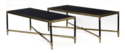 Coffee table following models from Maison Jansen, 20th cent