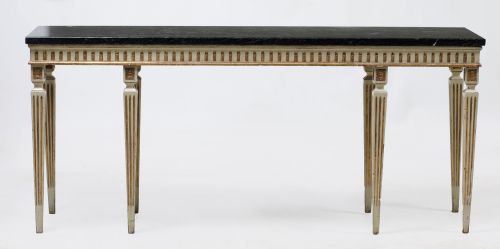 Louis XVI style console, 20th century