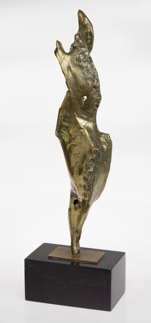 DAVID MARSHALL, "Sin título", 1980, Escultura de bronce sob