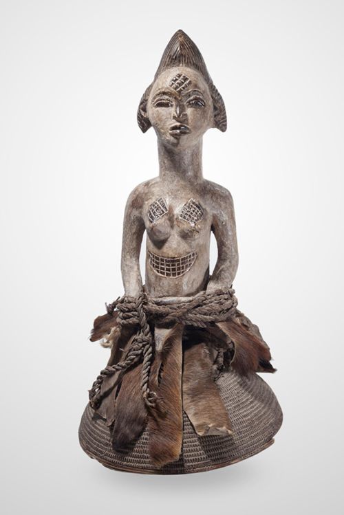 Punu statue, Gabon, c. 1960