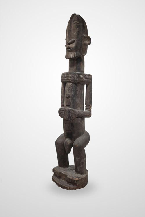 Hogon-Dogon male statue, Mali, c. 1980