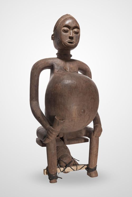 Bamileké male statue, Cameroon, c. 1960