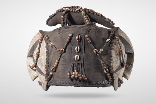 Igbo double-sided helmet mask, Nigeria, c. 1970