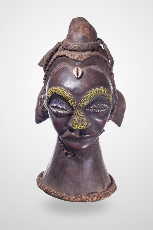 Ekoi mask, Nigeria, c. 1960