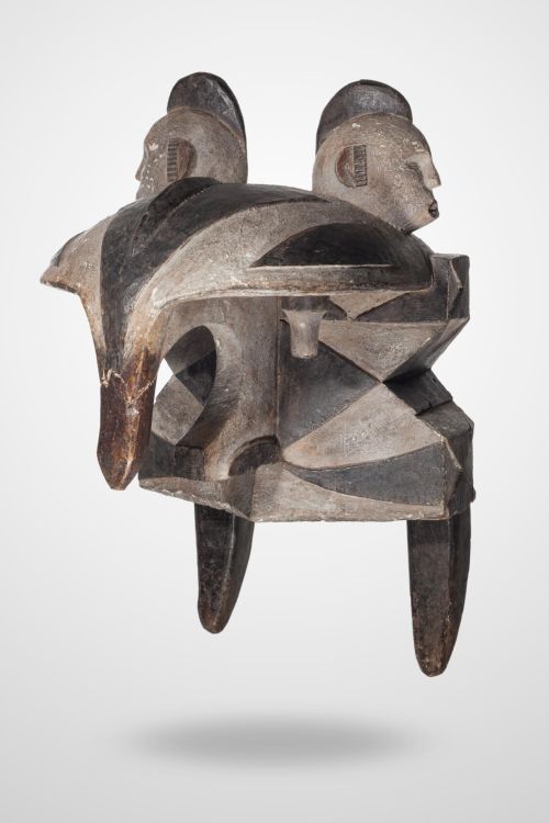 Izi Ibo elephant mask “Ogbodo Enyi”, Nigeria, c. 1970