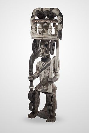 Ikenga Madu Igbo stature, Nigeria, c. 1970