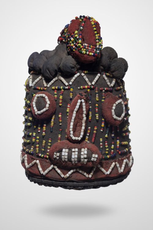 Bamileké mask - cap, Cameroon, c. 1970