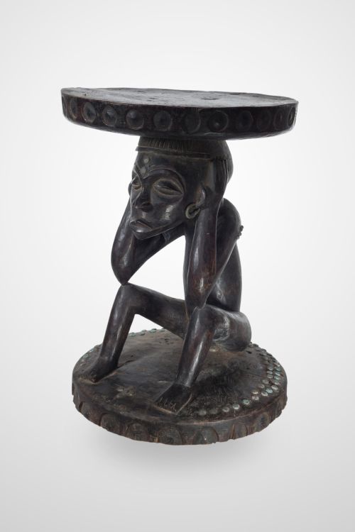 Tchokwe chief&#39;s stool, Democratic Republic of the Congo, An