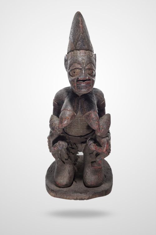 Yoruba maternity statue, Nigeria, c. 1960