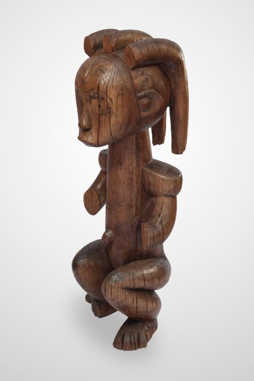 Fang Ngoumba Reliquary Guardian Statue, Gabon, c. 1950