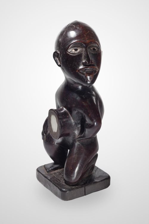 Kongo male fetish statue, Democratic Republic of the Congo,