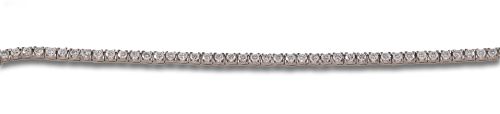 PULSERA RIVIERE DE DIAMANTES, EN PLATINO