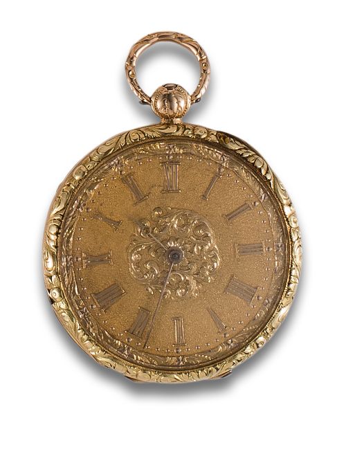 RELOJ DE BOLSILLO LEPINE EN ORO AMARILLO