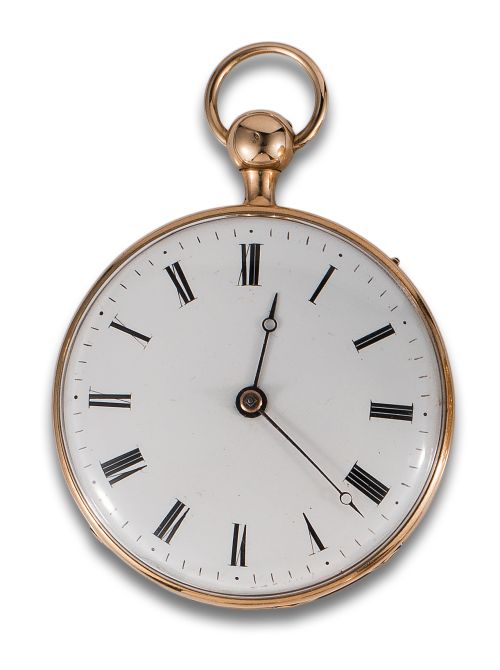 RELOJ DE BOLSILLO LEPINE EN ORO AMARILLO