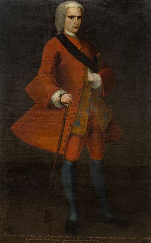 JUAN MANUEL DE ÁVILA, "Retrato de don Agustín Ximénez de Mu