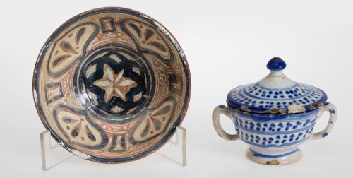 Sugar bowl made of Levantine ceramic