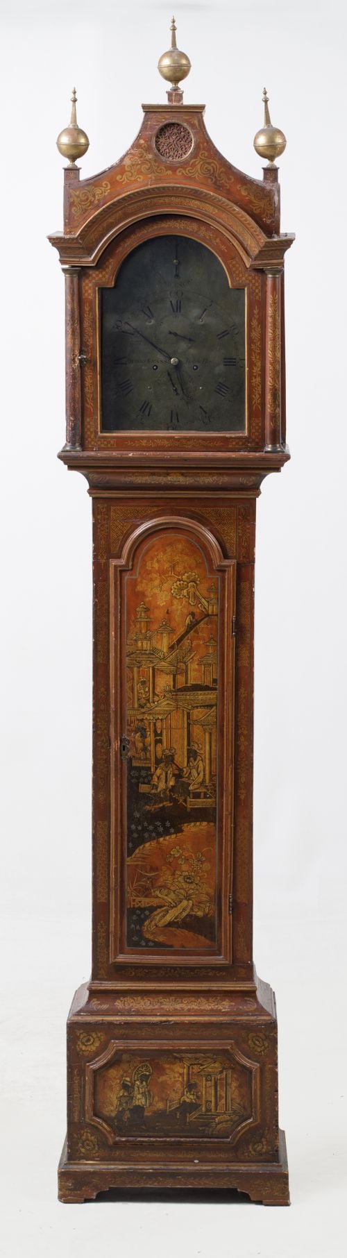 George II style tall case clock, Diego Evans for the Spanis