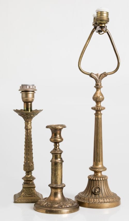 Candlestick following models from the 19th and 20th centuri