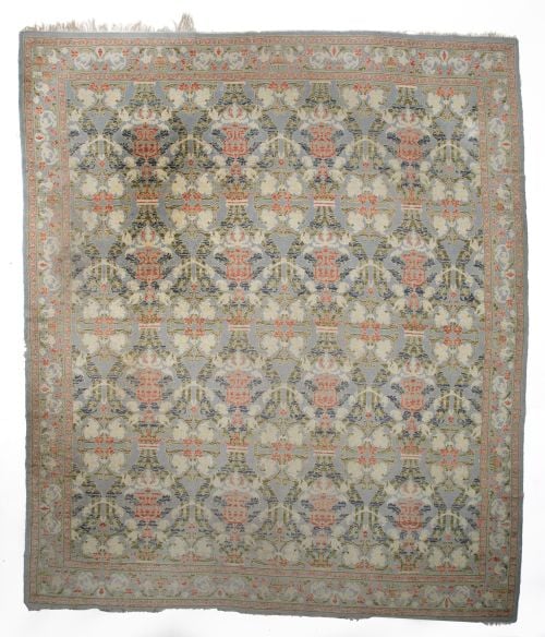 Cuenca hand-knotted wool rug, Spain, 20th century