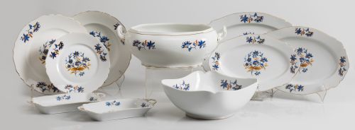 Bavaria Paul Muller Selb porcelain tableware, Germany, 20th