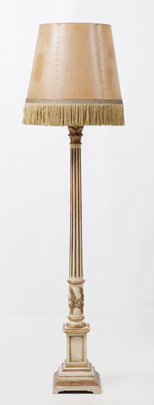 Column-shaped floor lamp, 20th century