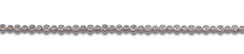 RIVIERE DIAMOND BRACELET IN WHITE GOLD