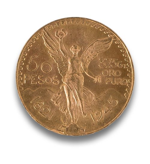 50 MEXICAN PESOS GOLD COIN