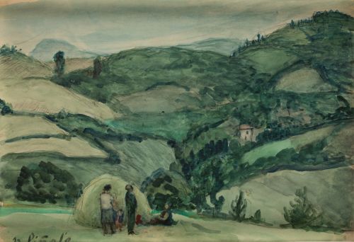 NICANOR  PIÑOLE, NICANOR PIÑOLE Gijón (1878 / 1978) "Rural