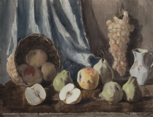 ESCUELA ESPAÑOLA, SPANISH SCHOOL (20th CENTURY) "Still life