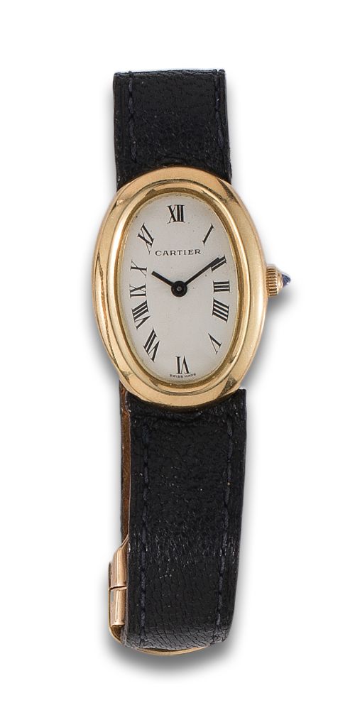 CARTIER WRIST WATCH BY BUECHE - GIROD IN GOLD