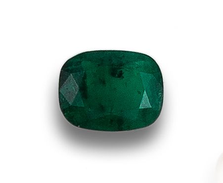 EMERALD, POSSIBLY COLOMBIAN, OVAL CUT OF 3.72 CT.