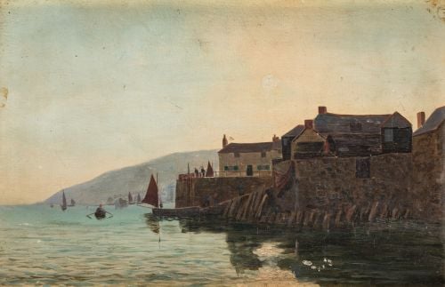 ESCUELA HOLANDESA, DUTCH SCHOOL (/19th century) "Coastal vi