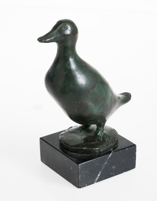 CRISTINO MALLO, "Pato", Bronce