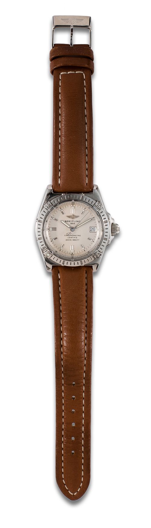 BREITLING STEEL WRIST WATCH