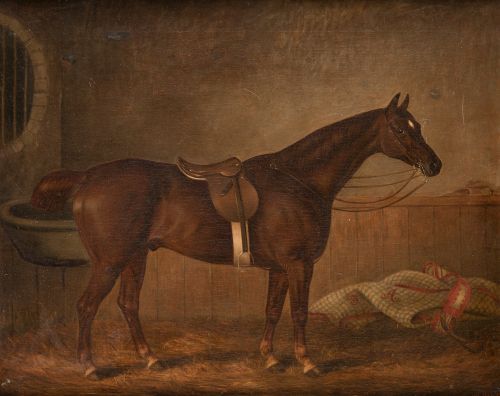 EDWARD  TOLLEY, EDWARD TOLLEY (19th century) "Horse", 1888