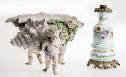 Porcelain centerpiece, possibly Germany, c.1900