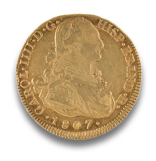 8 ESCUDO COIN FROM 1807