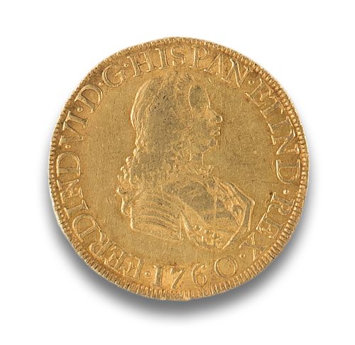 8 ESCUDO COIN FROM 1760