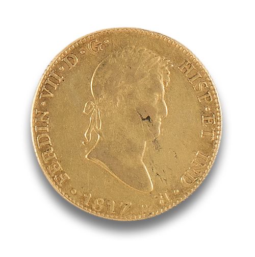 EIGHT ESCUDO COIN FROM 1817