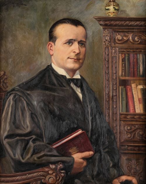 FÉLIX MUNILLA, FÉLIX MUNILLA Madrid (1885 / 1958) "Portrait