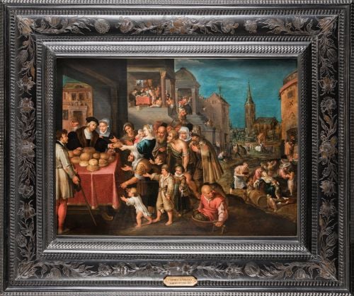 FRANS FRANCKEN II Antwerp, Netherlands (1581 / 1642) "The S