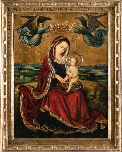 ANÓNIMO, ANONYMOUS (19th / 20th century) "Virgin and Child