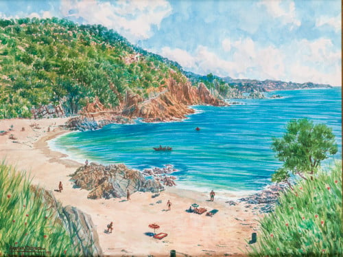 GREGORI PEREZ GUTIERREZ S.XX, "Blanes-Cala-Costa Brava", 19